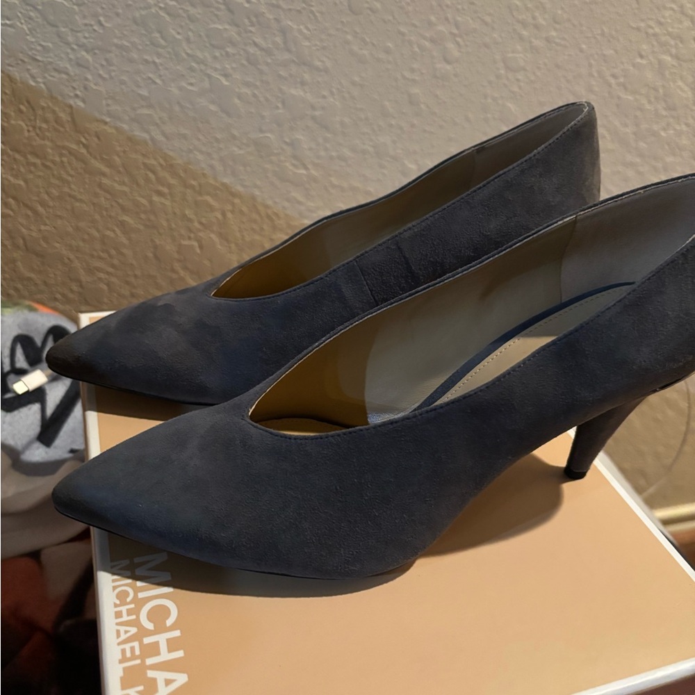 MICHAEL Michael Kors Dark Gray Heels